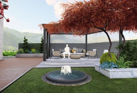 私家屋顶花园设计方案中后期怎样做好养护？-御梵景观
