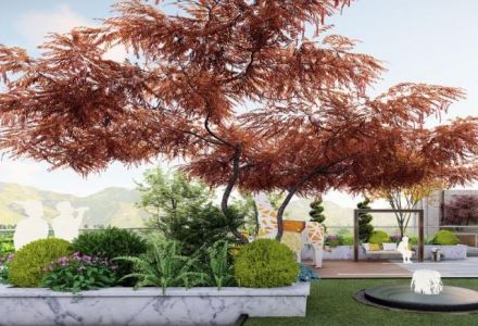 设计公司这样设计屋顶花园，就是美的任性—御梵景观