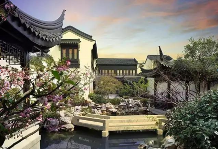 上海别墅庭院设计公司新中式庭院，将来的奢侈品-御梵景观