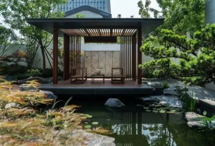 上海别墅庭院设计公司独家“中式庭院”，恬静自然—御梵景观