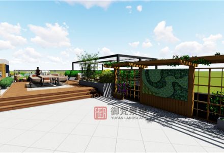 上海私家花园设计关于庭院的铺装--御梵景观