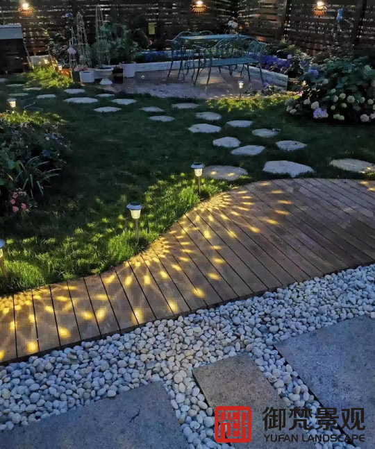 庭院花园设计的效果图