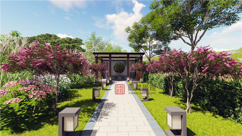 上海别墅景观庭院设计